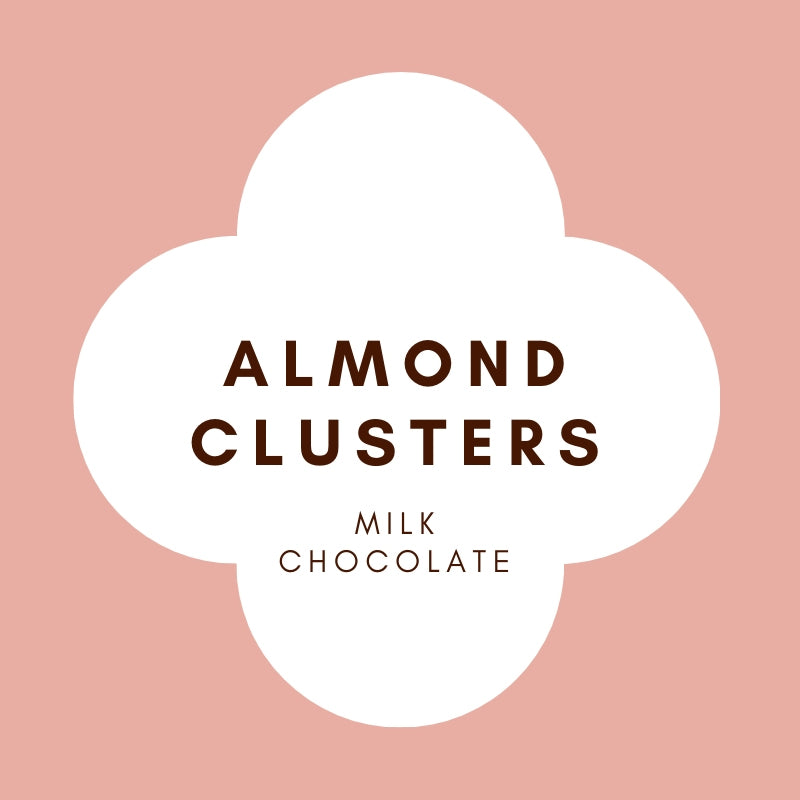 Almond Clusters | French Milk Chocolate | 42% Cacao | 100g